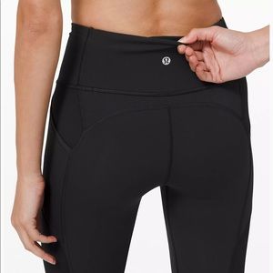 LULU LEMON All the right places tight 🖤 black